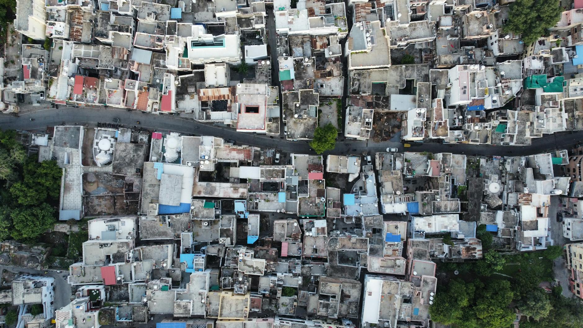 aerial view of udaipur s urban landscape